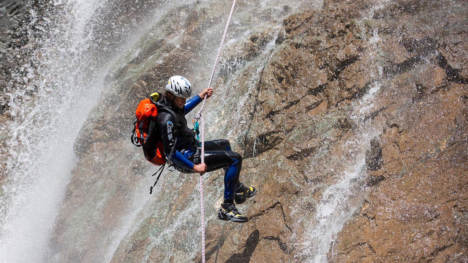 Canyoning ph Massimo Crivellari