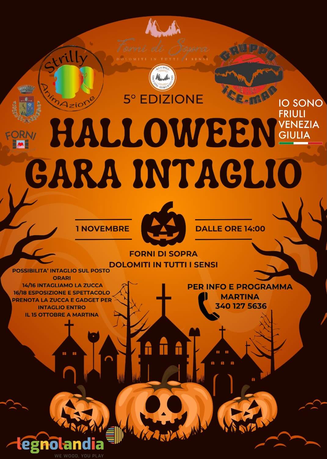 Intaglio zucca novembre 2025