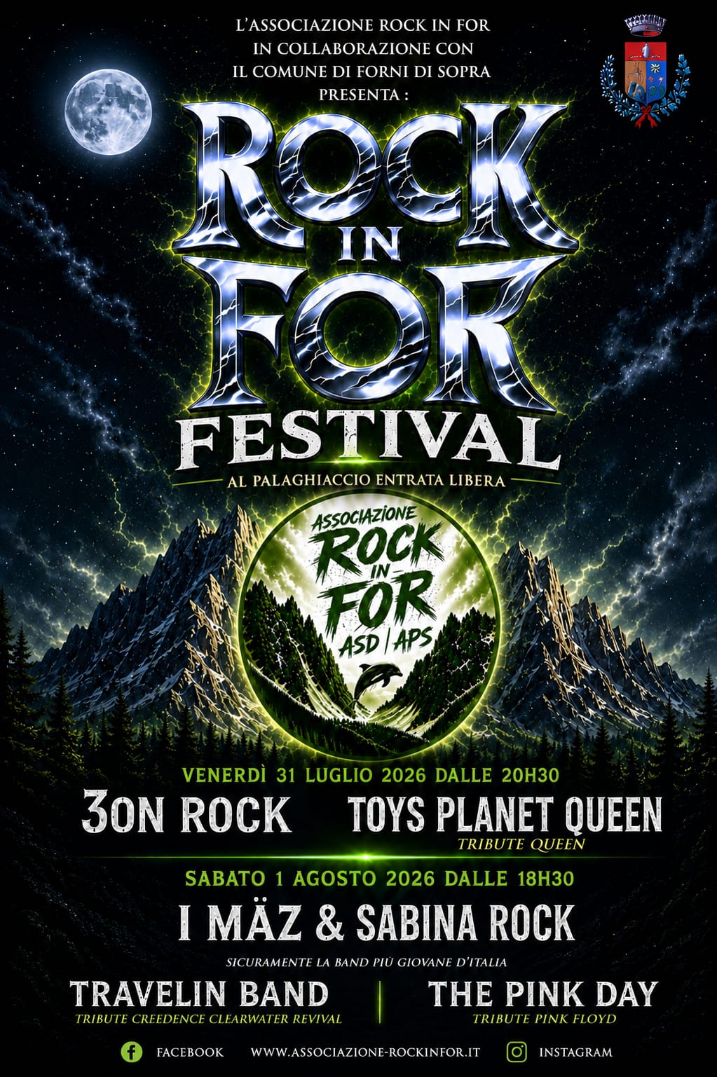 LOCANDINA ROCK IN FOR 2026