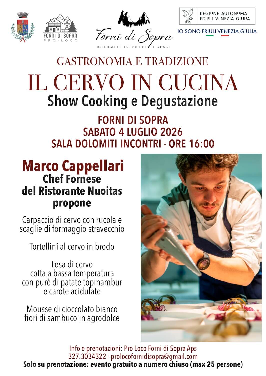 Locandina 4 luglio Showcookin
