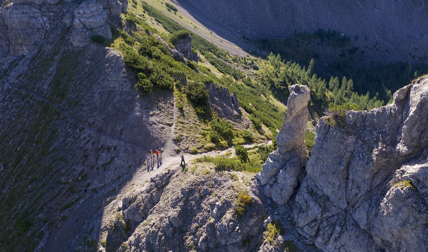 Trail dolomiti friulane forcella brica