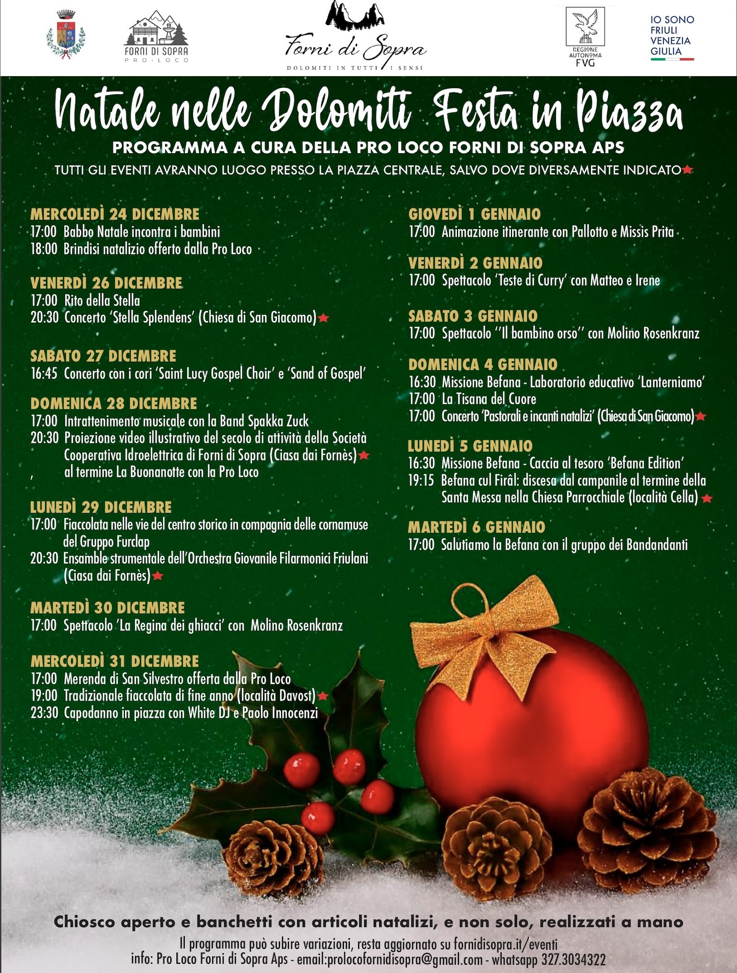 animazione natale 2025 fornidisopra animazione natale 2025 fornidisopra