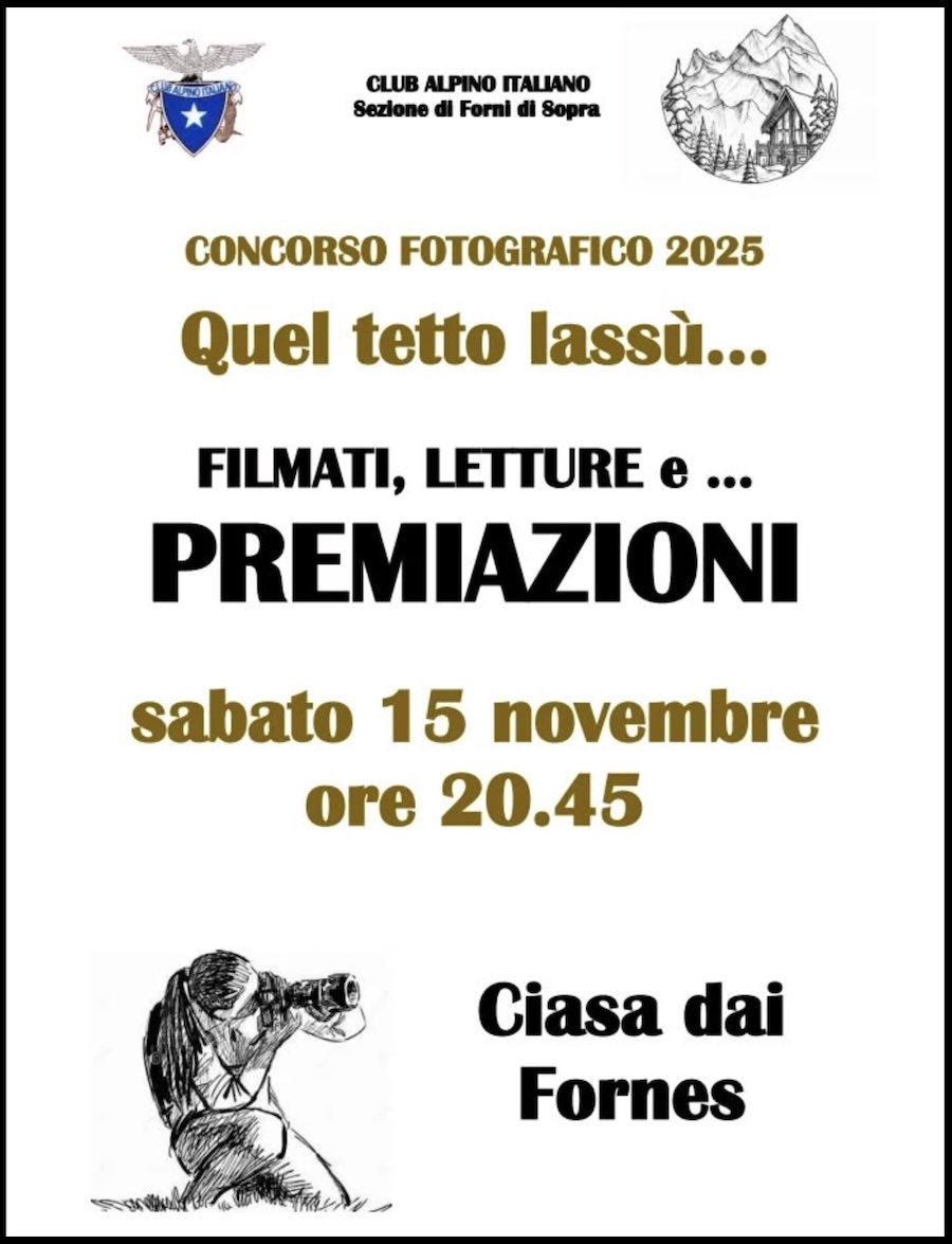 concorso fotografico cai 2025
