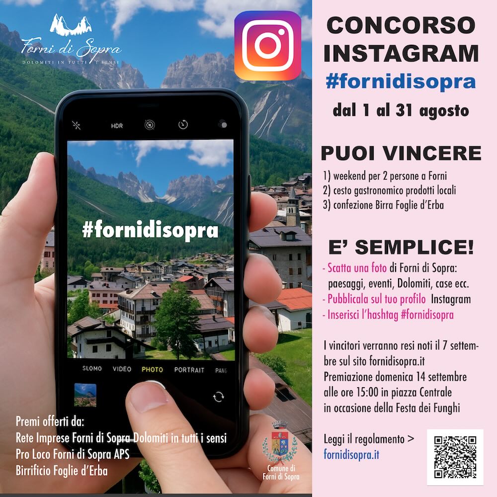 concorso instagram forni di sopra concorso instagram forni di sopra