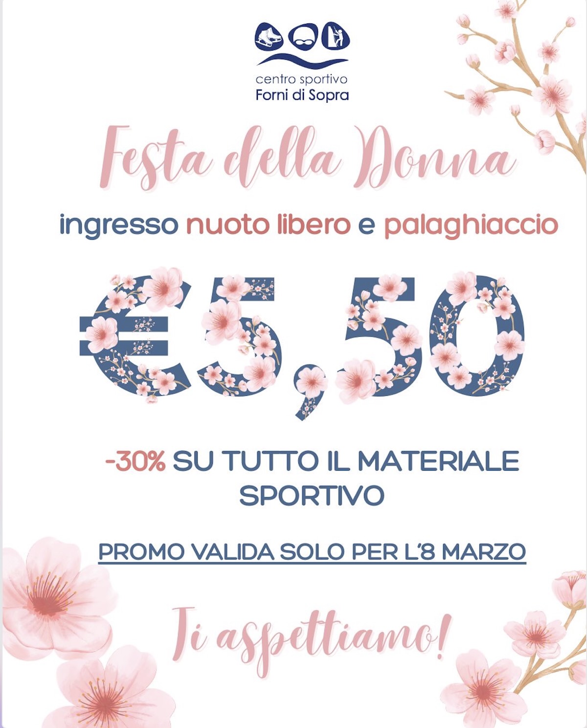 festa donna 8 3 26 piscina