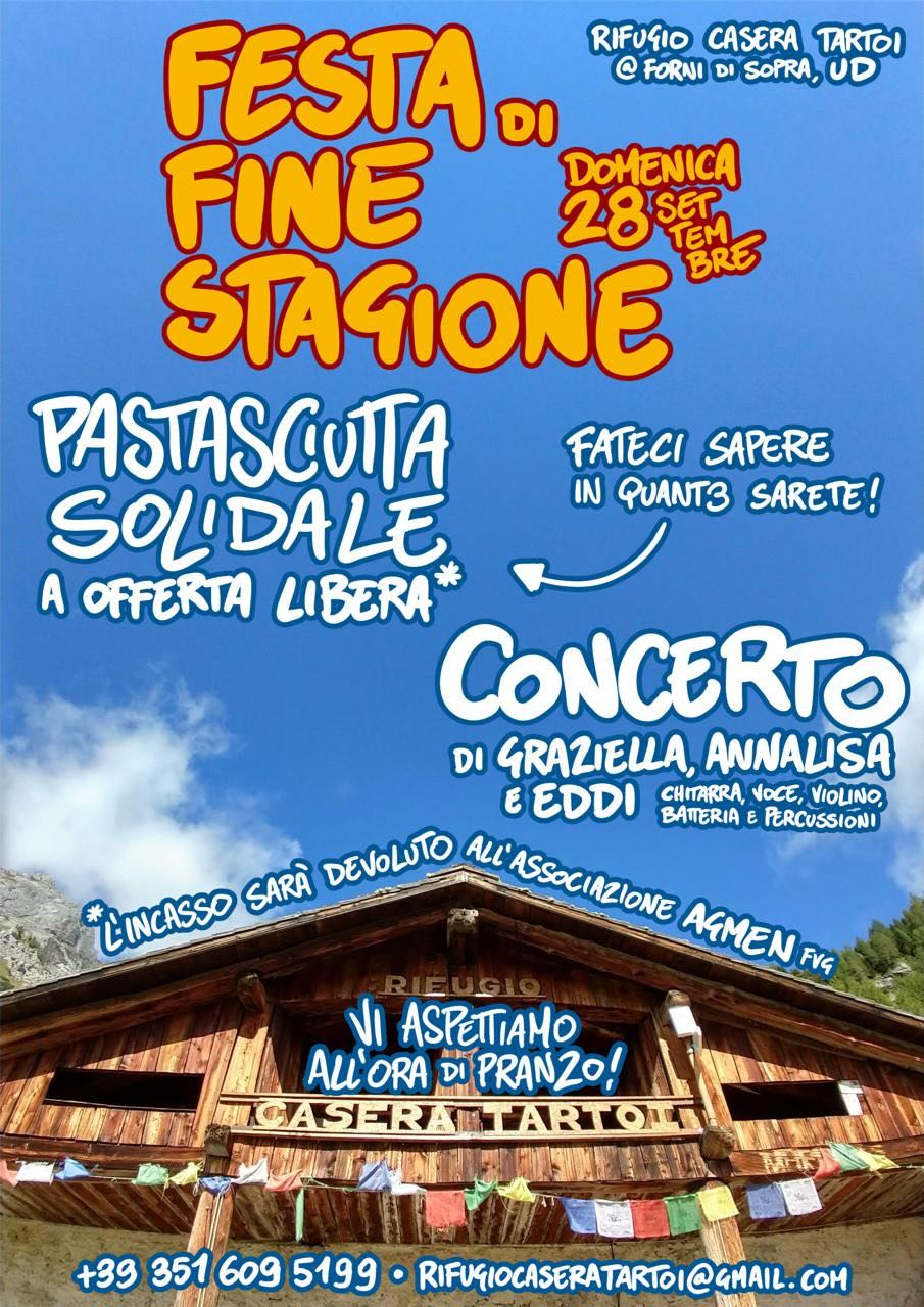 festa fine stagione tartoi