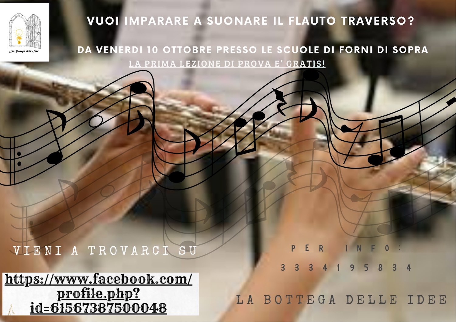 flauto traverso bottega delle idee