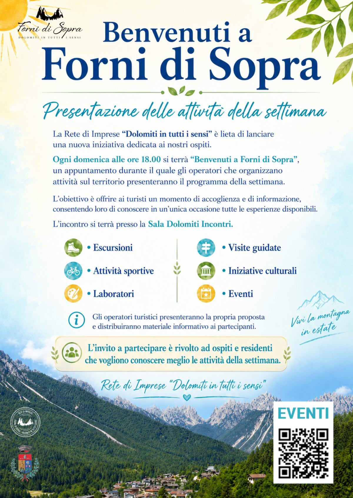 locandina incontri rete