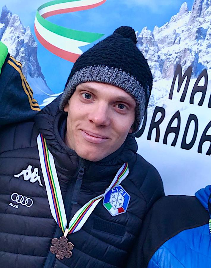 martin coradazzi medaglia mondiale u23 2020 FIS martin coradazzi medaglia mondiale u23 2020 FIS