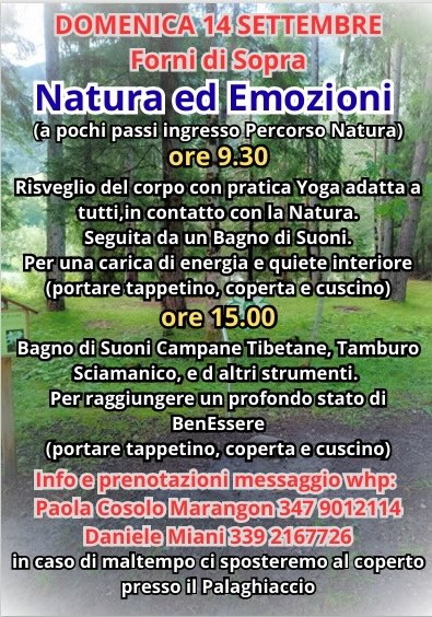 natura ed emozioni