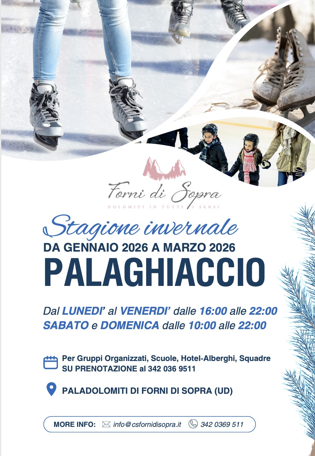 orari palaghiaccio
