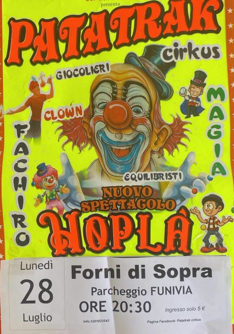 patatrak circo estate 2025