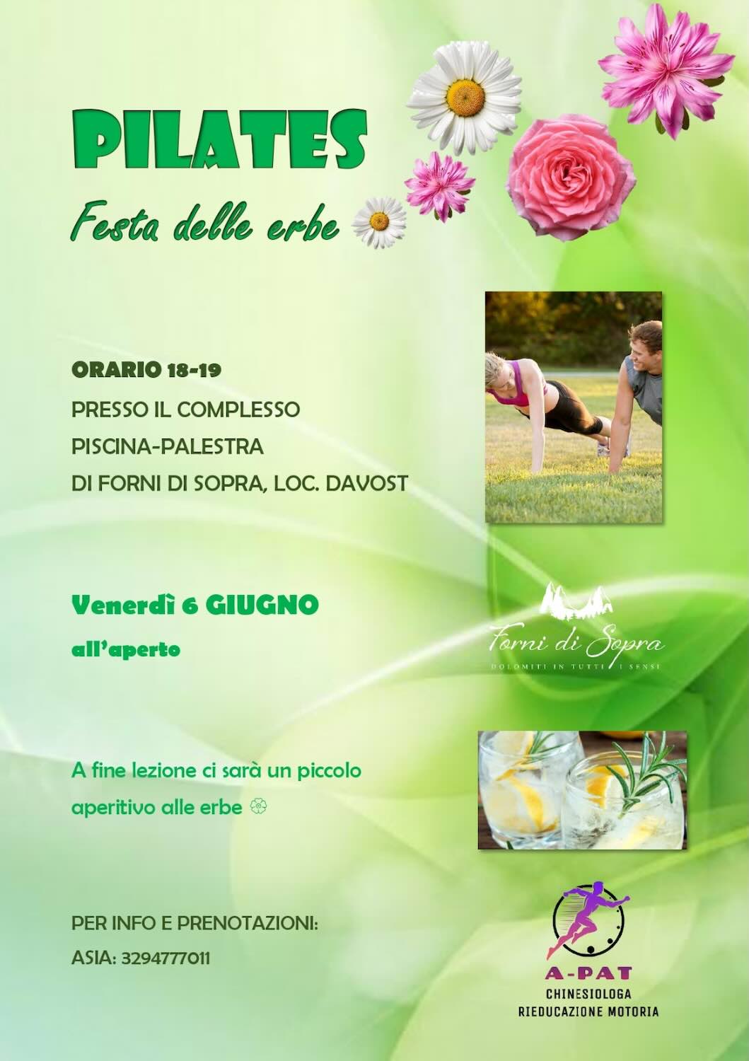 pilates festa delle erbe asia 2025