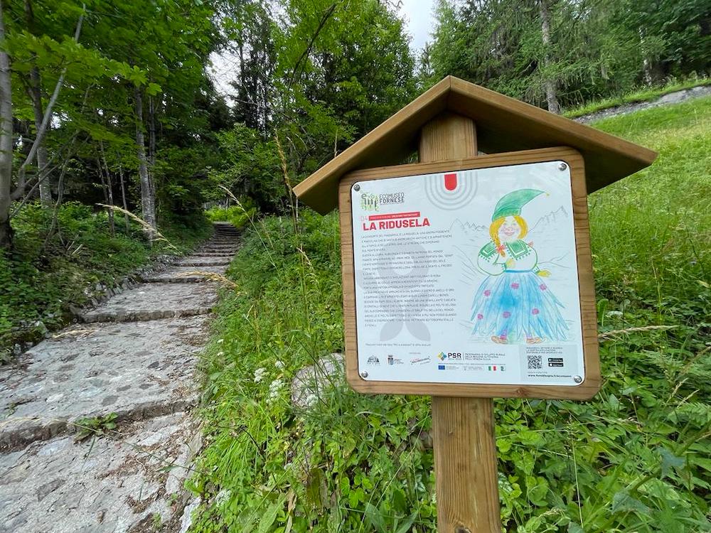 Percorso Creature fantastiche Forni di Sopra Percorso Creature fantastiche Forni di Sopra