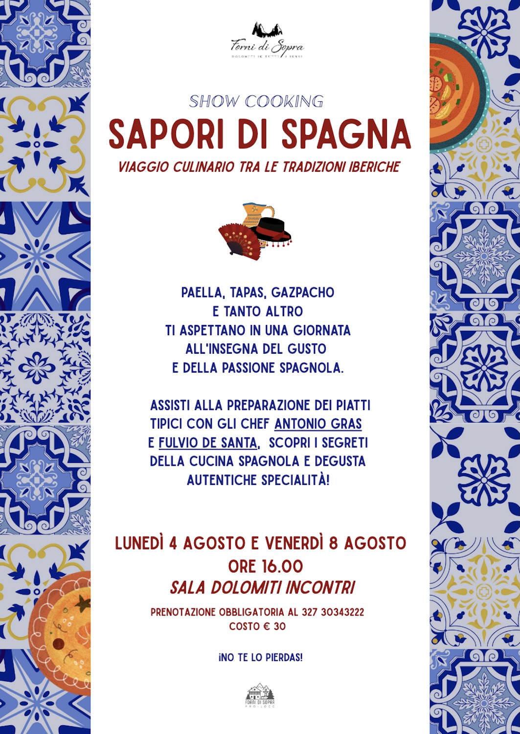 sapori di spagna 2025 locanina