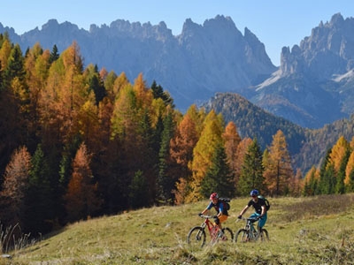 VACANZA IN MTB e E-BIKE NELLE DOLOMITI
