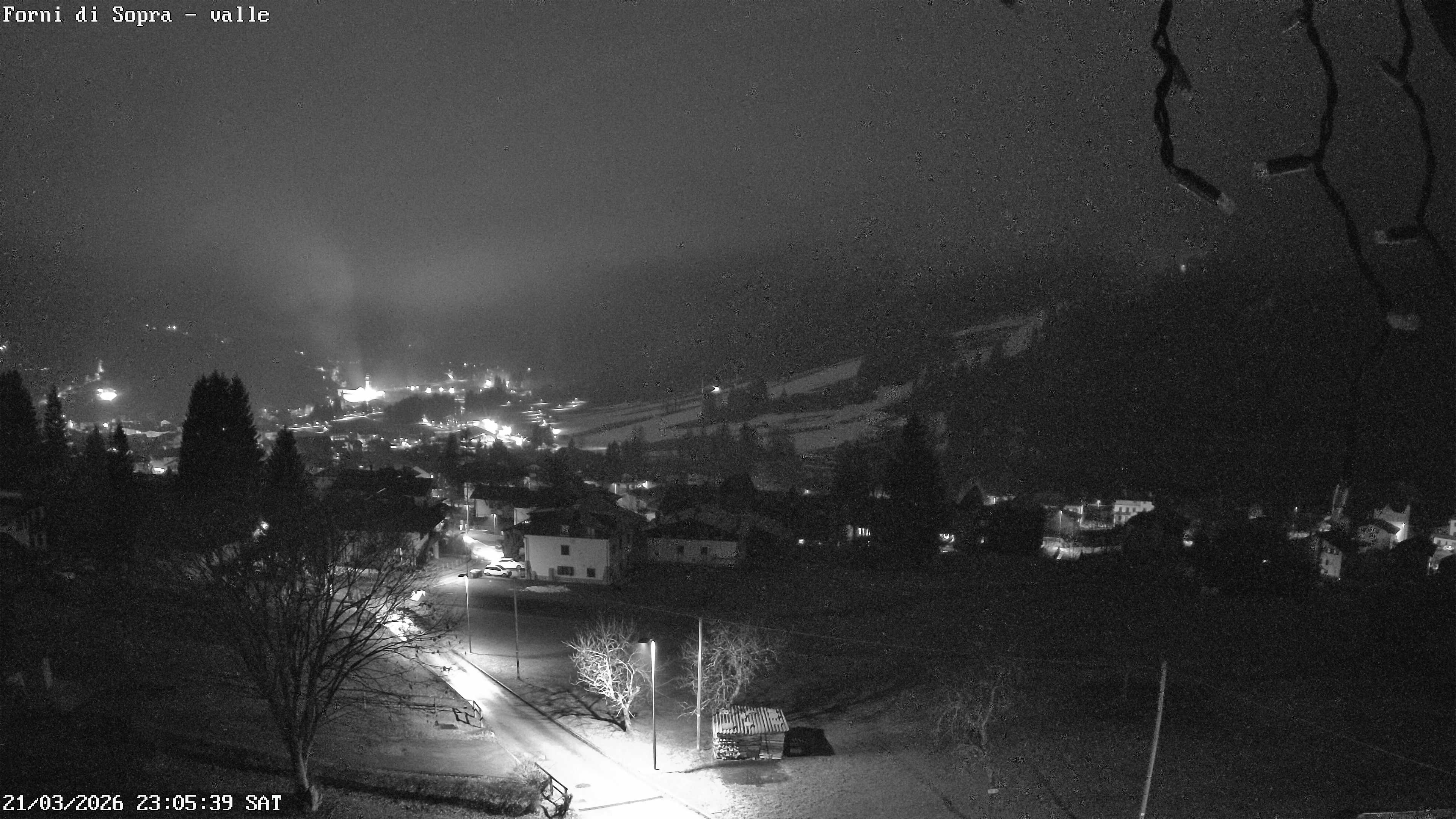 webcam valle di forni di sopra
